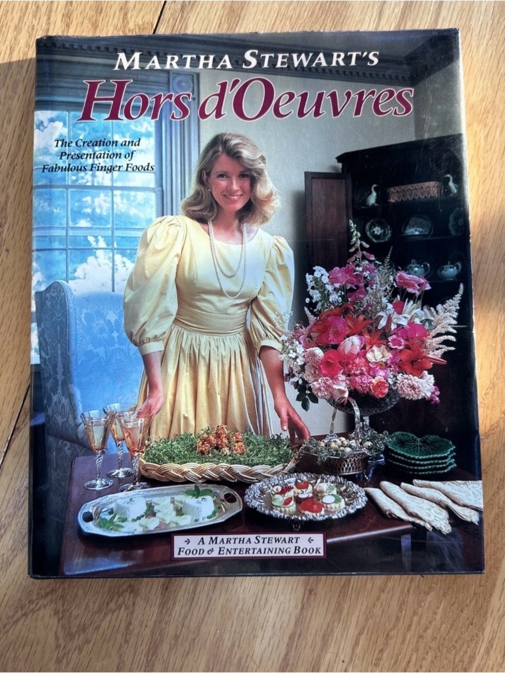 Martha Stewarts Hors d'Oeuvres 1984 Vintage Marked 1st Edition Hardcover DJ 80s